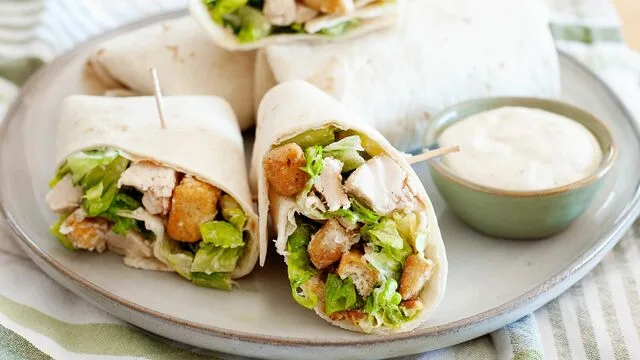 Chicken Caesar Wrap – Fresh & Creamy Classic Wrap