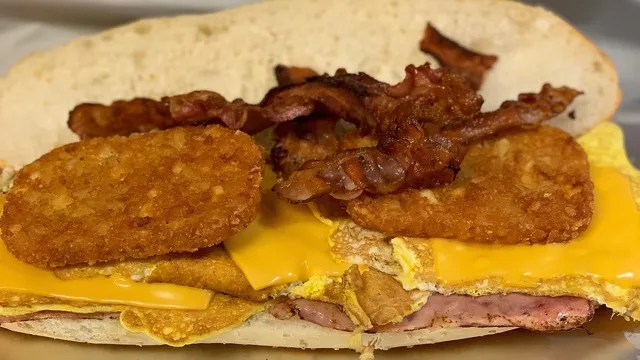Hungry Man Breakfast at Jessen’s Delicatessen