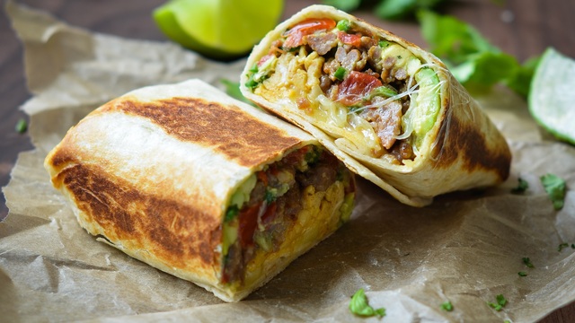 Hearty Breakfast Burrito at Jessen’s Delicatessen