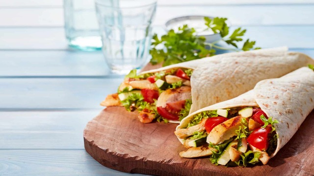 Fajita Wrap – Fresh & Spicy Mexican Style Wrap