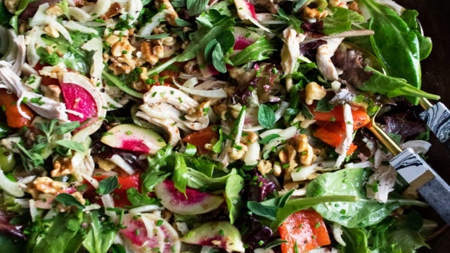 Tuscan Salad – Fresh & Healthy Italian Style Salad